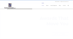 Desktop Screenshot of customawards.com